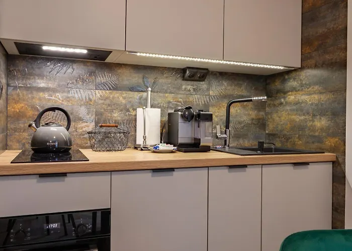 Kameralne Z Wielkim Tarasem Przy Lesie - Garaz Apartmán